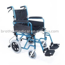 Lightweight Folding Aluminium Transit Wheelchair